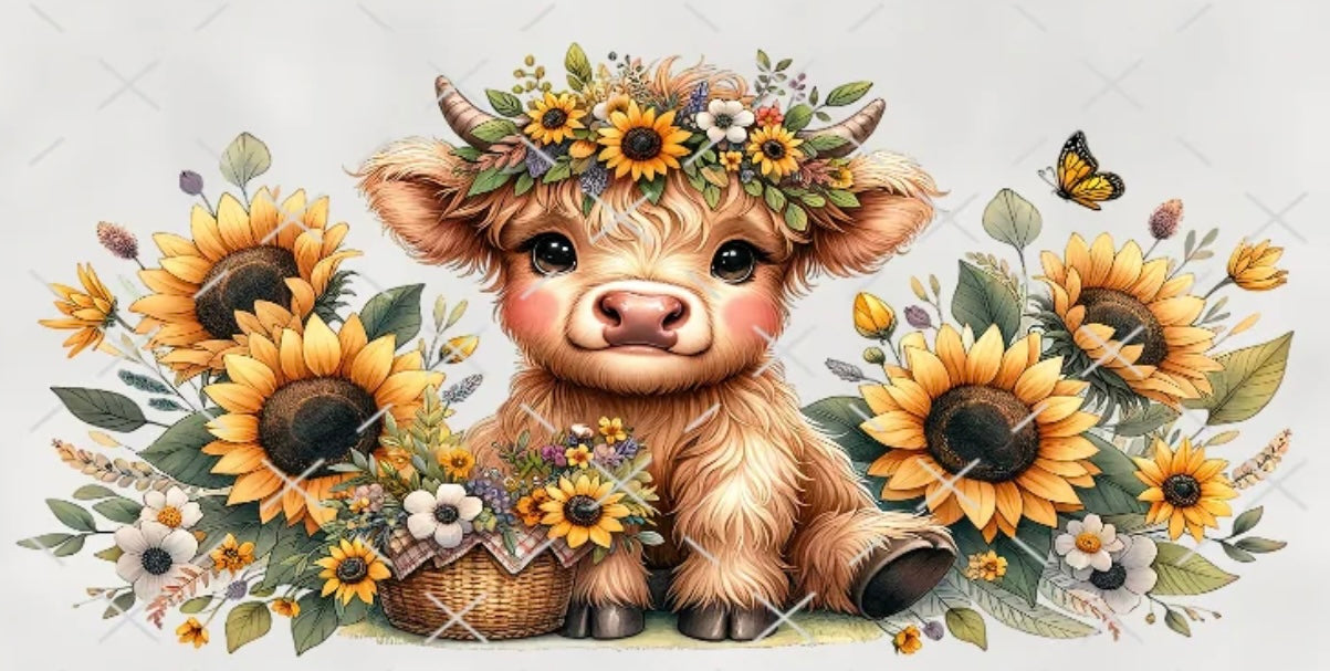 Sunflower Cow