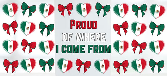 Proud of Where I Come From Mexico