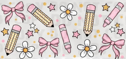 Crayons and Bows
